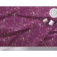 thumbnail image 2 of Soimoi polyester Crepe Fabric Branches,Leaves & Bird Printed Fabric 1 Yard 42 Inch Wide, 2 of 3