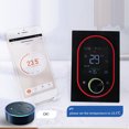 thumbnail image 3 of Smart Thermostat, 2.4GHz Thermostat Programmable Thermostat, APP Touch Screen Remote Control Conditioner Thermostat Temperature Controller for Central AC System Fan, 3 of 7
