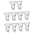 thumbnail image 1 of 10Pcs Womens Leg Suspender Buckle Garter Belt Hold Stocking Belt Clips 26mm, 1 of 5