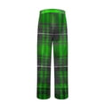 thumbnail image 4 of Weiqiqre Mens Sweatpants Bottoms Elastic Waist Drawstring Fallow Sleep Lounge Pants,Size M, 4 of 5