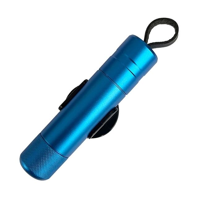 Thinsony Window Breaker And Cutter For Car Safety - Aluminum Alloy Easy To Carry Small In Size Car Safety Hammer blue 1Set