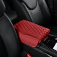 thumbnail image 2 of Car Center Console Armrest Protector 2025 Upgrade Leather Armrest Cover Cushion With 2 Storage Bags Universal Seat Pad Interior Accessories Protector For Most Vehicle, 2 of 4
