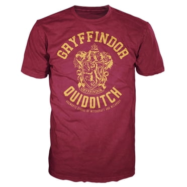Harry Potter Gryffindor Quidditch T-Shirt pour Adulte (Petit)