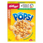 Kellogg’s Corn Pops Cereal, Jumbo Size, 730g