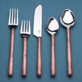thumbnail image 2 of Camellia Copper Antique 20 Pc. Flatware Set (Serves 4), 2 of 5