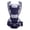 Dark Blue, variant on Multifunctional Newborn Baby Carrier Sling Wrap Versatile Backpack Front Back