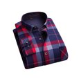 thumbnail image 1 of LUXUR T-shirt pour Homme à Boutons, T-shirt à Col à Revers, Hauts Coupe Régulière, Blouse à Col Rabattu, Chemises d'Hiver 606 L, 1 of 2