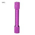 thumbnail image 1 of 10 Pcs Standoff M3x35mm Anodized Aluminum Alloy Internal Thread Column Spacer for DronePurple, 1 of 1