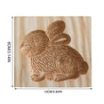 thumbnail image 3 of Oleegame 2PC Cookie Mold Cookie Molds Provences Rose Cookie Stamp Embossing Molds Craft Decorating Baking Tool, 3 of 3