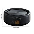 thumbnail image 3 of FHBVT Mini Electric Stove Portable, Three-Stage Adjustable Heat Knob Explosion-Proof Panel Even Heating for Boiling Simmering Frying, Compact Kitchen Countertop Hot Plate Cooking Home Dorm, 3 of 7
