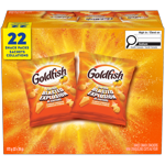GOLDFISH® XTREME CHEDDAR CRACKERS SNACK PACK, 22x26g