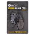 thumbnail image 2 of Niche Complete Organic Brake Pad Set for Kawasaki Ninja ZX9R Motorcycle MK1002558, 2 of 8