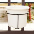 thumbnail image 1 of Floating Garden Railing Planter Shelf for Balcony, Sturdy Steel Flower Rack, Easy Install Plant Stand for Outdoor Decor, 1 of 6