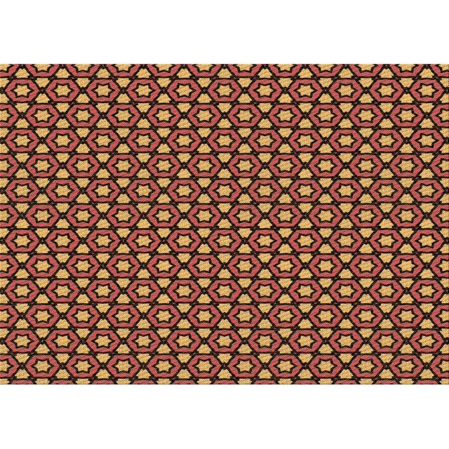 Ahgly Company Tapis d'Intérieur Rectangulaire Transitionnel Orange Lavable à la Machine, 7 Pieds x 9 Pieds