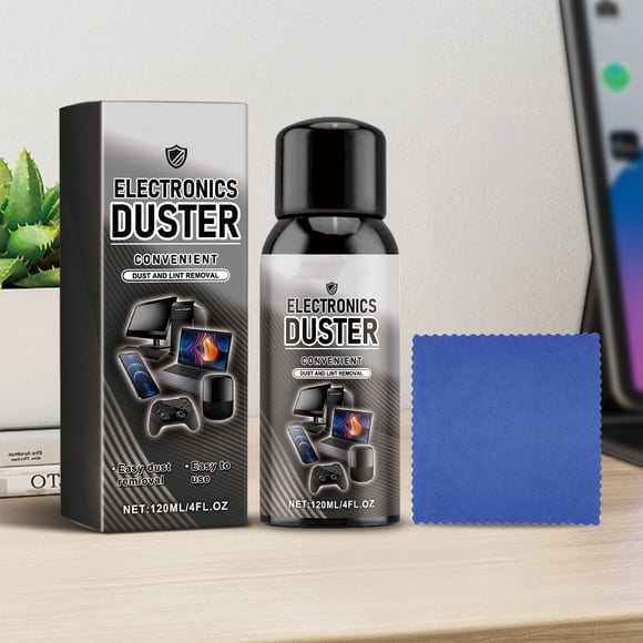 Ggdda Electronics Duster；Electronic Equipment Dust Removal Spray; Electronic Dust Remover . Powerful Dust Removal Quickly Dust And Lint From Electronic Devices 120Ml (Clearance)
