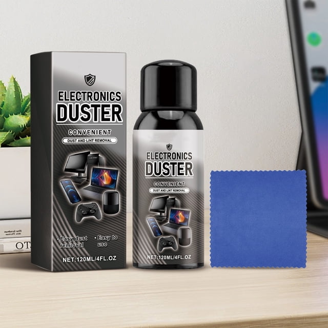 Clearance!Cleaning Agents Electronics Duster;Electronic Equipment Dust Removal Spray; Electronic Dust Remover . Powerful Dust Removal Quickly Dust And Lint From Electronic Devices 120ml