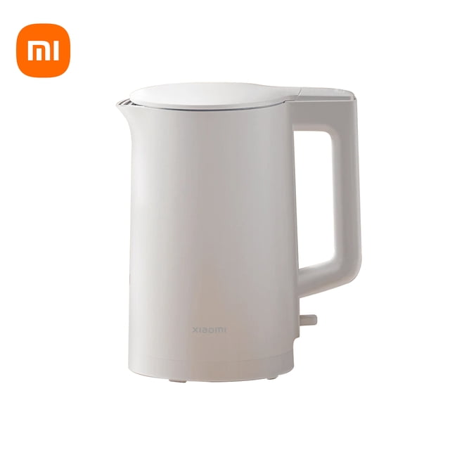 Xiaomi Electric Kettle 2 Lite – 1.5L Fast Boiling, 1000W, Stainless Steel, Auto Shut-Off | BPA-Free, Compact & Quiet (White)