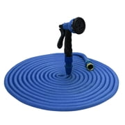 Garden Hose Elastic Hose Expandable Water Hose Flexible Telescopic Hose Lawn Watering Hose with Nozzle 150ft