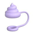thumbnail image 2 of Yhmxh Kitchen Gadgets Kitchen Essentials Toilet Straw Overflow Stopper Cup Falling Stopper Cup Straw Cap Outdoor Straw Sleeve Kitchen Aid Attachments Kitchen Accessories for Home Kitchen Camping, 2 of 3