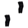 thumbnail image 3 of relayinert Sport Knee Pads Impact-resistant Knee Support Brace For Sports Enthusiasts Sports Protection black L 2Set, 3 of 6