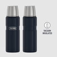 thumbnail image 2 of Thermos Gobelet en Acier Inoxydable, 16 Onces, Bleu Mat, 2 of 8