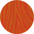 thumbnail image 1 of Ahgly Company Tapis d'Intérieur Lavable à la Machine, Carré, Transitionnel, Orange Rouge Orange, Tapis de Zone, 3 Pieds Carré, 1 of 7
