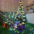 thumbnail image 4 of 16.4ft 50LEDs Ribbon Christmas Lights Decorative String Lights for Christmas Tree Fairy String Lights Battery, 4 of 8