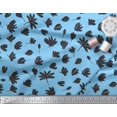 thumbnail image 2 of Soimoi Georgette Viscose Fabric Wildflower Floral Decor Fabric Printed Yard 42 Inch Wide, 2 of 3