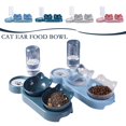 thumbnail image 4 of Feeder Water Dispenser Dog Cat Food Bowl Pet Automatic Cat Food Container р`, 4 of 8