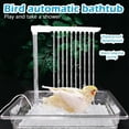 thumbnail image 4 of Herunwer Automatic Bird Bath Shower, USB-Powered Circulating Bath for Small and Medium Pet Birds, 4 of 9