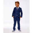 thumbnail image 3 of Deux Par Deux Pantalon Classique Bleu, 3 of 5