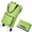 Green, variant on WIFKLSIIPG 2 in 1 Foldable Shopping Cart Folding Shopping Cart Folding Tug Cart Shopping