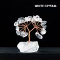 thumbnail image 3 of EGNMCR Room Decor, Home Decor Natural Colorful Crystal Stone Crushed Stone Wealth Tree Handwoven Amethyst Base Money Tree Home Decoration Crystal Money Treese, 3 of 6