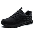 thumbnail image 1 of Men's Sneakers Comfortable Steel Toe Shoes Non- Indestructible Walking Sneakers for Work and Daily Use, 1 of 9