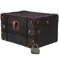thumbnail image 3 of Wooden Vintage Trinket Box Jewelry Storage Box Retro Treasure Box Treasure Jewelry Chest, 3 of 8
