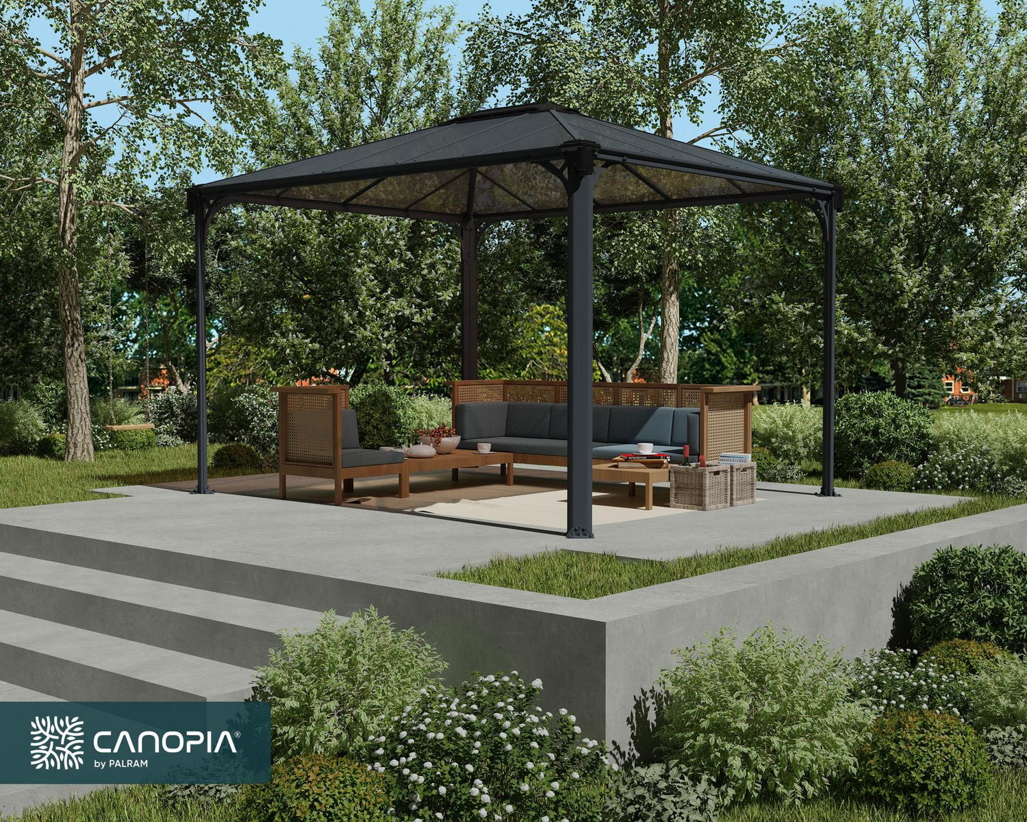 Canopia by Palram Martinique 10 ft. x 12 Gazebo