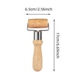 thumbnail image 2 of 1pcs Pizza Roller Fondant Roller Rolling Pin Fondant Rolling Pin Wooden Rolling Pin Dough Roller Rolling Pin Roller Rolling Pin Rolling Pin Long Rolling Pin with Baking Rolling Pin with Cookie Design, 2 of 3