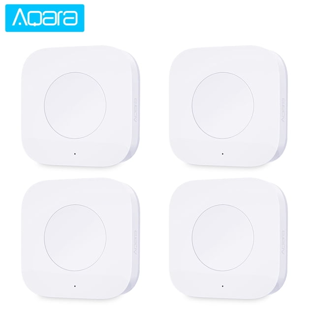 Aqara 4Pcs Wireless Mini Switch Zigbee System Remote Control Switch