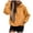 Gold, variant on Aocisk Women's Casual Solid Color Hooded Sweatshirt with Strap Long Sleeve Loose Pullover Top for Comfortable and Streetwear Style Red L