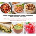 thumbnail image 3 of Starfrit Pull Chopper, Hachoir Manuel avec Couvercle, Système 3 Lames, Corde Rétractable, Hache Fruits, Légumes, Herbes, Viande, Broie Glace, Parties Lavables au Lave-Vaisselle, 3 of 7