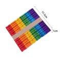 thumbnail image 1 of Agiferg DIY Early Education Material Wood Color Ice Cream Stick Ice Cream Stick, 1 of 2