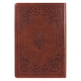 thumbnail image 3 of Bible Sainte KJV, Bible à Gros Caractères Fine, Bible en Faux Cuir Marron avec Index et Ruban, Édition Lettres Rouges, Version King James, 3 of 5