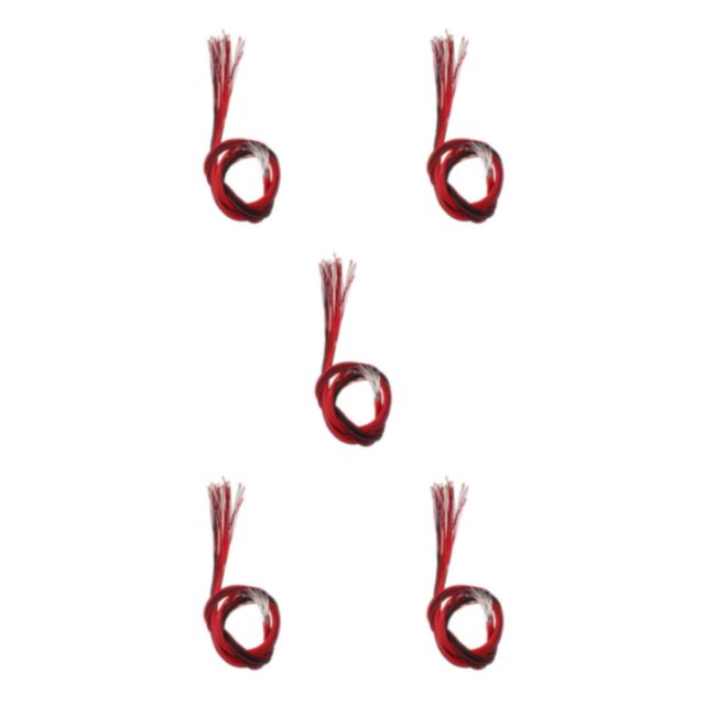 Maytalsory 10/Set Train LED Light Fairy Garden Lamp Post 3V Lawn green wire length 30cm 5Set