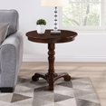 thumbnail image 2 of Convenience Concepts End Table Coffee Accent Table Round in Wood - Espresso, 2 of 6