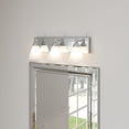 thumbnail image 2 of Designers Fountain 6493-CH Barre de Bain 3 Lumières, Chrome, 2 of 5