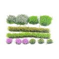 thumbnail image 4 of Bunblic DIY Miniature Grass Tufts Artificial Grass Modeling Versatile Flower Cluster for Architecture Building Train Landscape Style D, 4 of 8