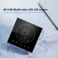thumbnail image 3 of Thermostat Intelligent Mural Thermostat Programmable avec Affichage LED pour Maison et Bureau, 3 of 7