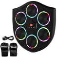 thumbnail image 1 of Smart Bluetooth Music Boxing Machine with Gloves, Wall-Mounted LED Target for Home Gym & Cardio Training, 1 of 15
