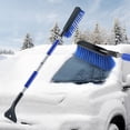 thumbnail image 1 of Detachable Snow Brush and Ice Scraper for Cars SUVs Trucks with Extendable Handle and Foam Grip, 1 of 6
