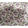 thumbnail image 4 of oneOone Viscose Chiffon Fabric Leaves & Floral Block Printed Fabric 1 Yard 42 Inch Wide, 4 of 4